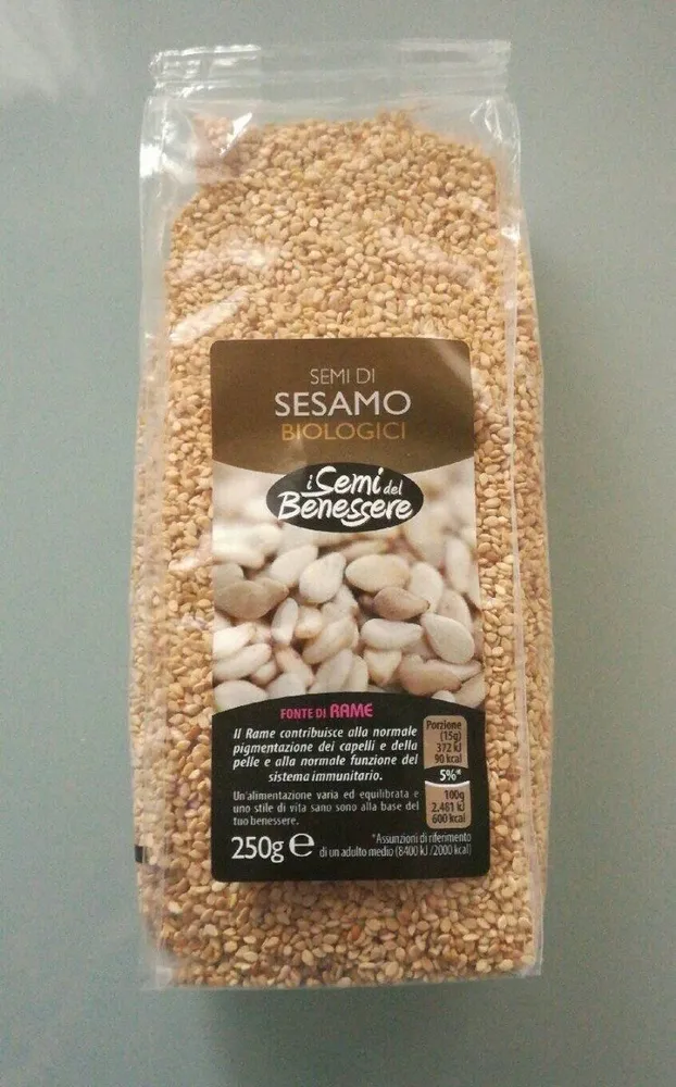 Semi di sesamo biologici