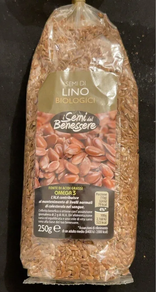 Semi di lino biologici