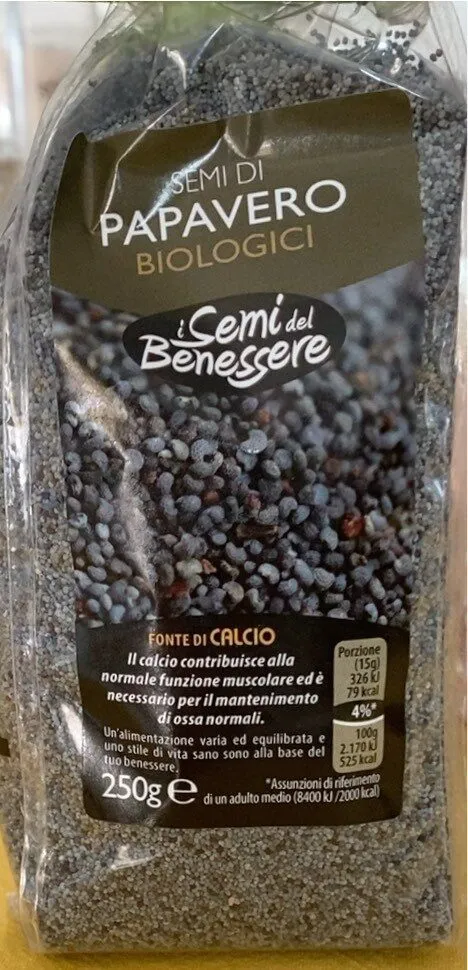Semi di papavero biologici