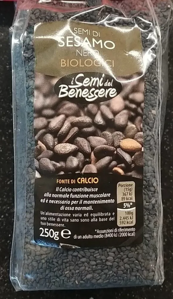 Semi di sesamo nero