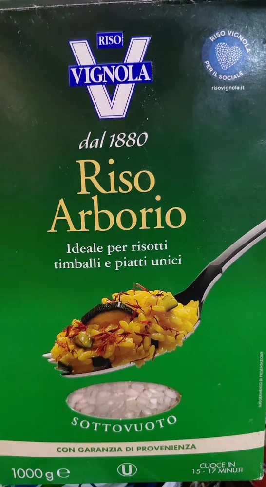 Riso Arborio kg.1 Vignola