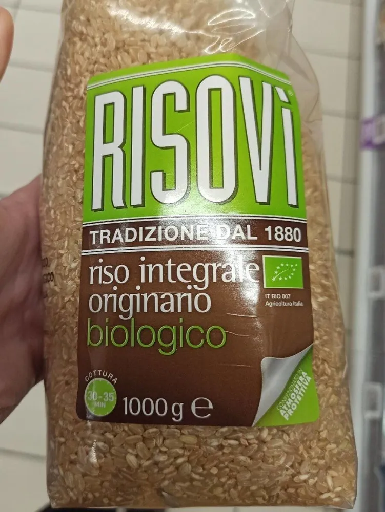 Riso integrale originario biologico