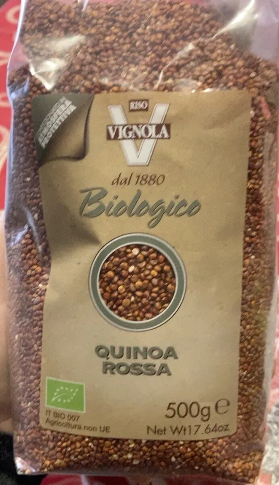 Quinoa rossa biologica