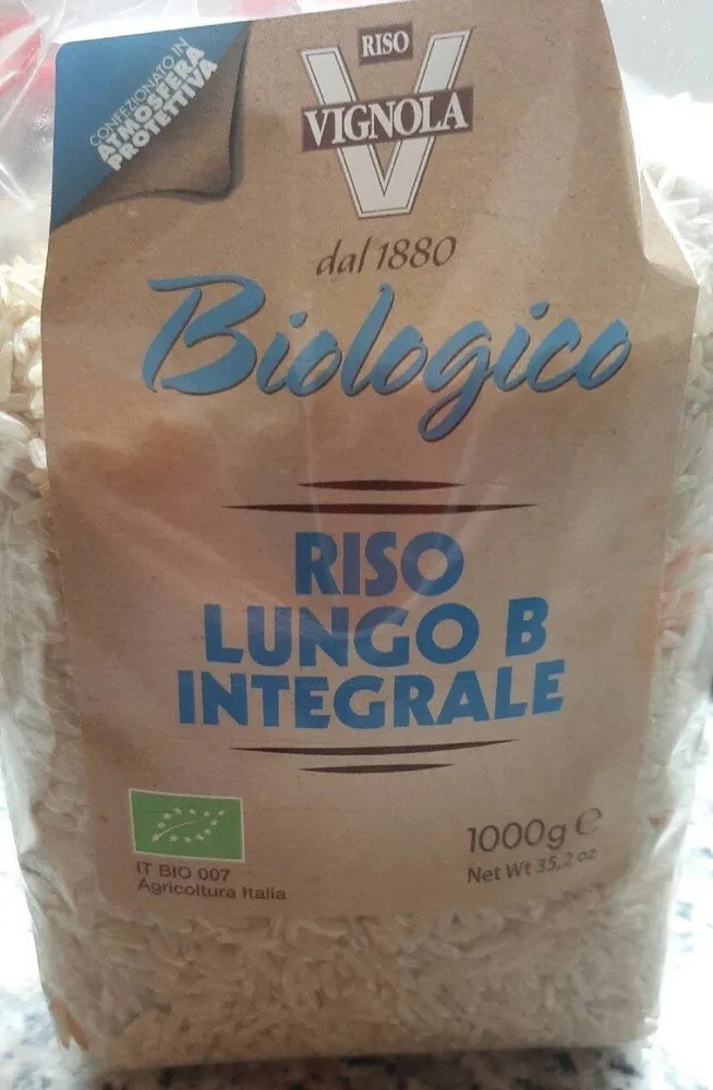 Riso lungo B integrale biologico Vignola