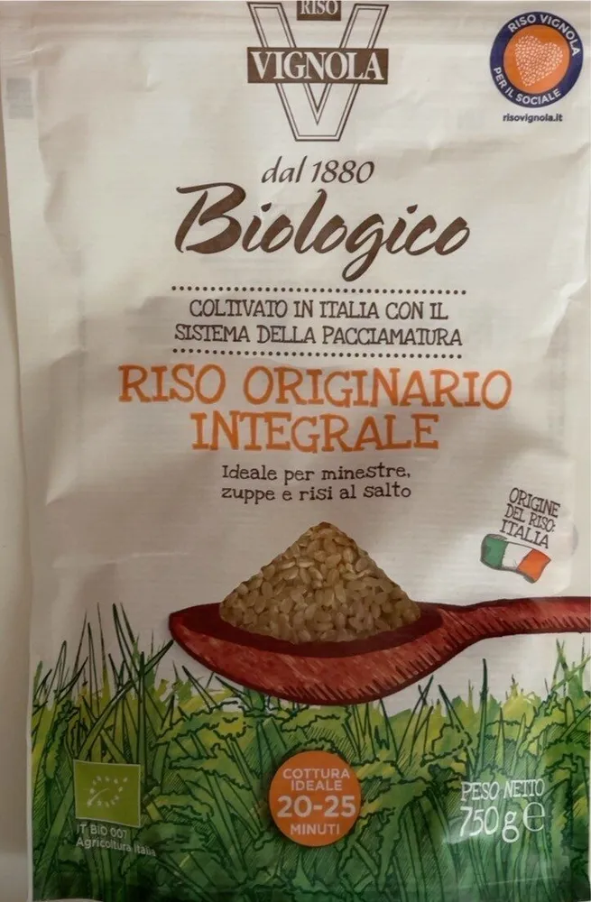 Riso originario integrale