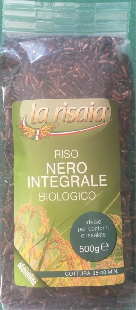 Riso nero integrale biologico