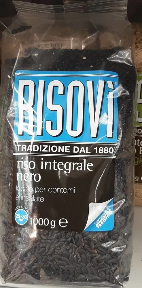 Riso integrale nero