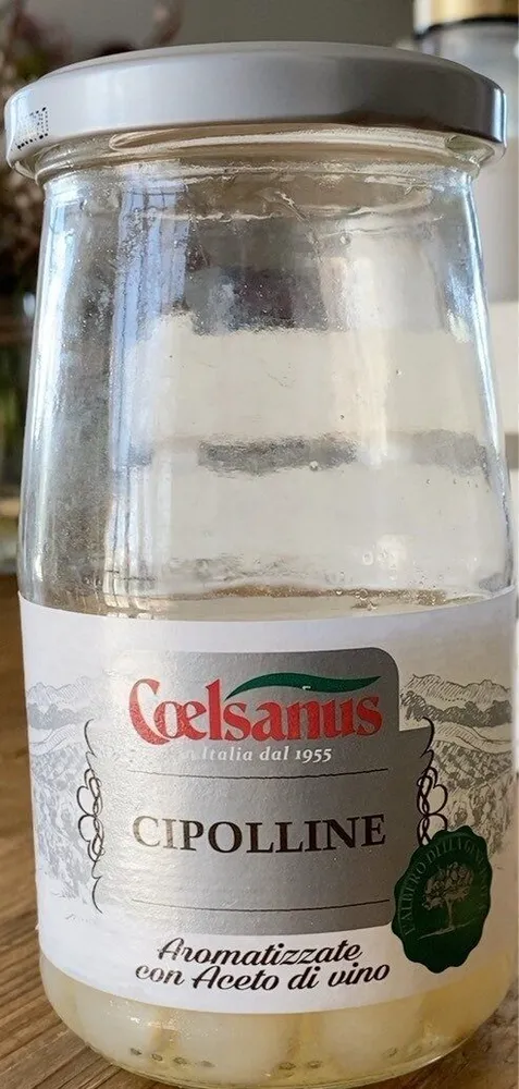 Cipolline aromatizzate con aceto di vino