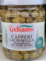 Capperi lacrimella aromatizzsto con aceto di vino