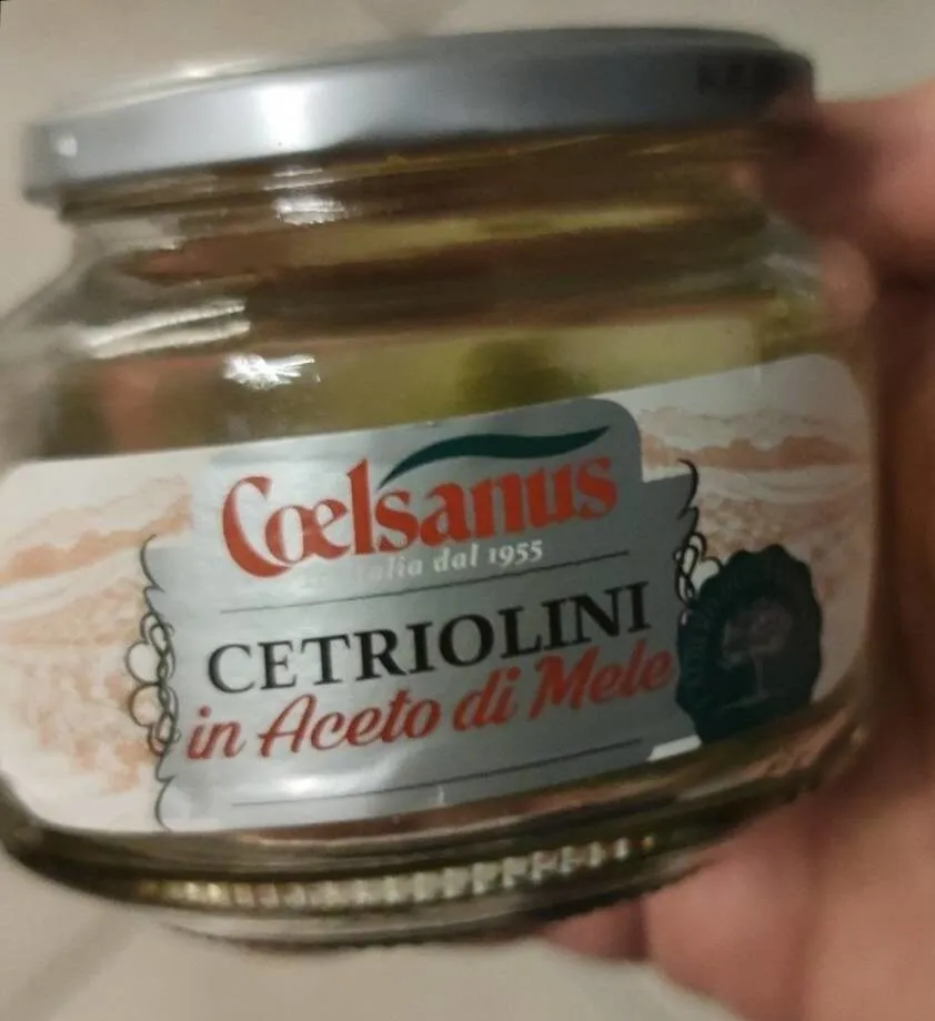 Cetrioli in aceto di mele