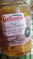 Melanzane a filetti e curcuma