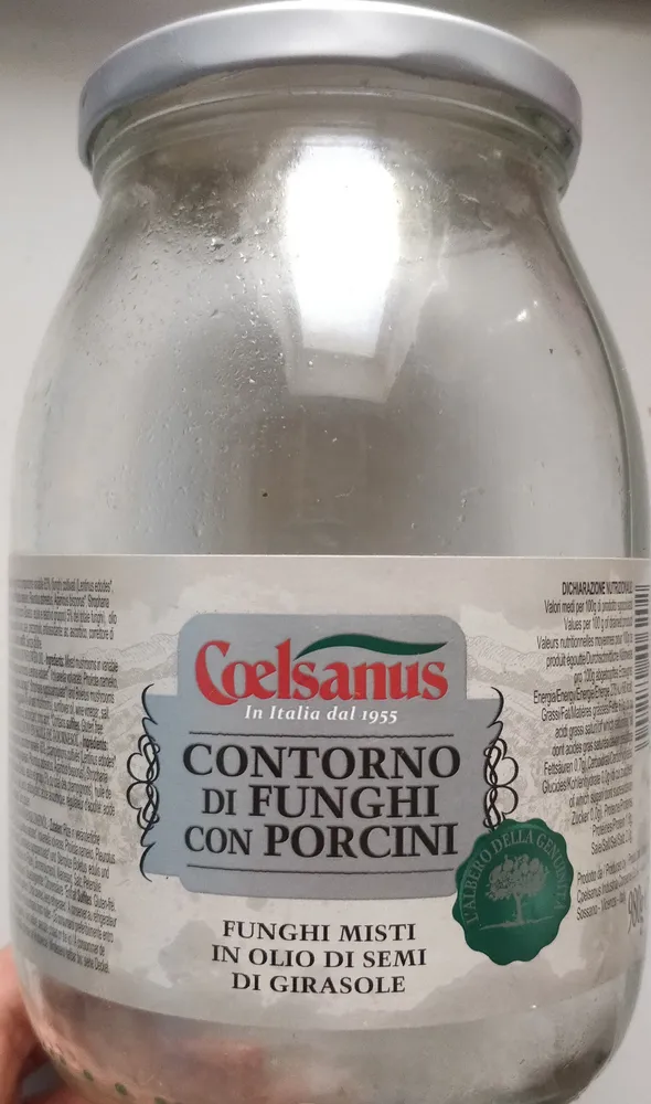 Contorno di funghi con porcini