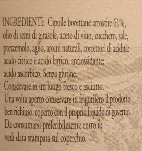 Cipolle borettane arrostite
