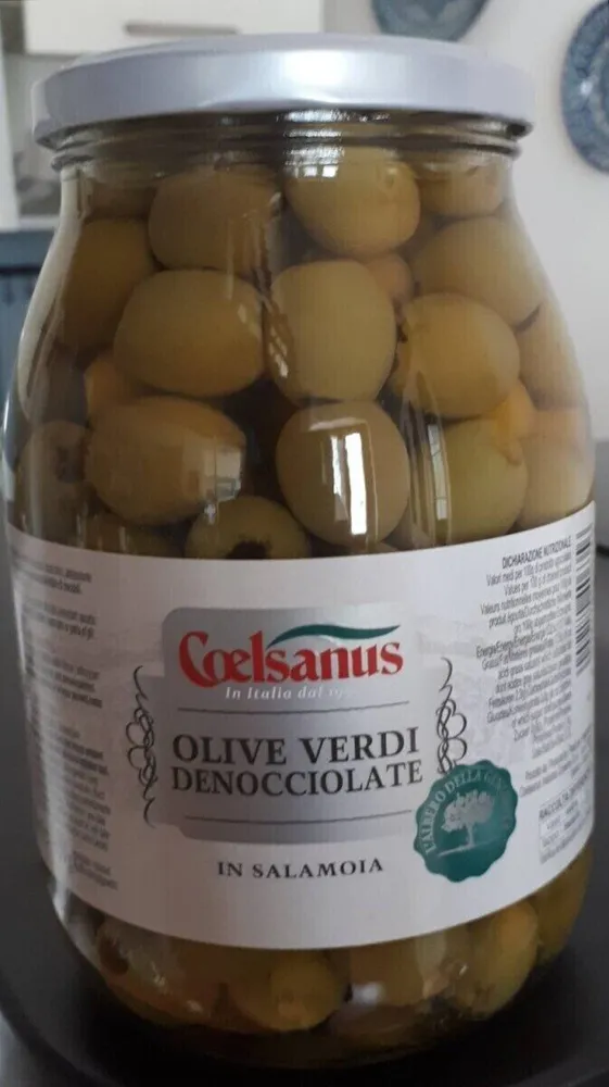 Olive verdi denocciolate