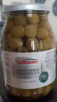 Olive verdi denocciolate