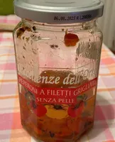 Peperoni a filetti grigliati senza pelle