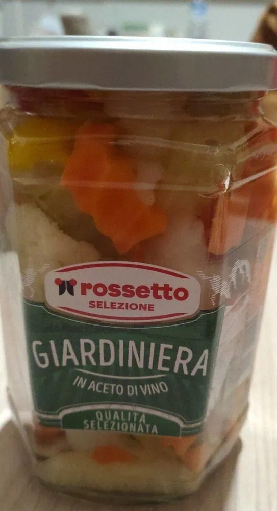 Giardiniera in aceto di vino