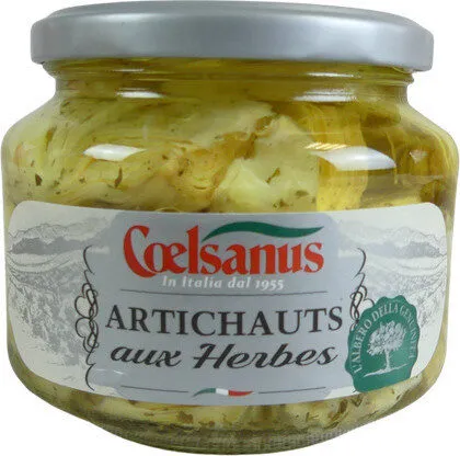 ARTICHAUTS ENTIERS AVEC HERBES 330G