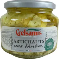 ARTICHAUTS ENTIERS AVEC HERBES 330G