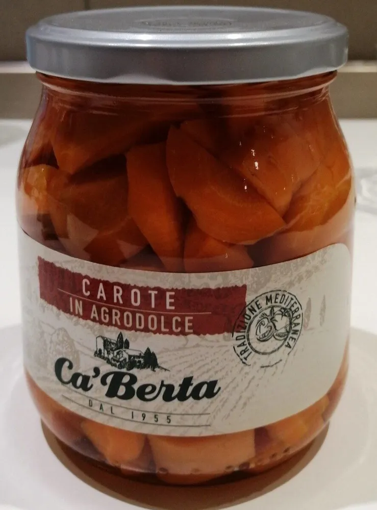 Carote in agrodolce