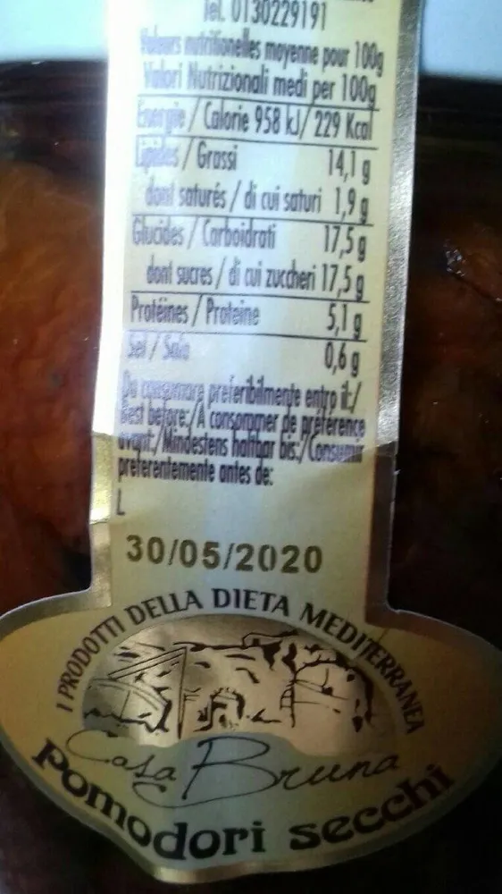 Pomodori secchi