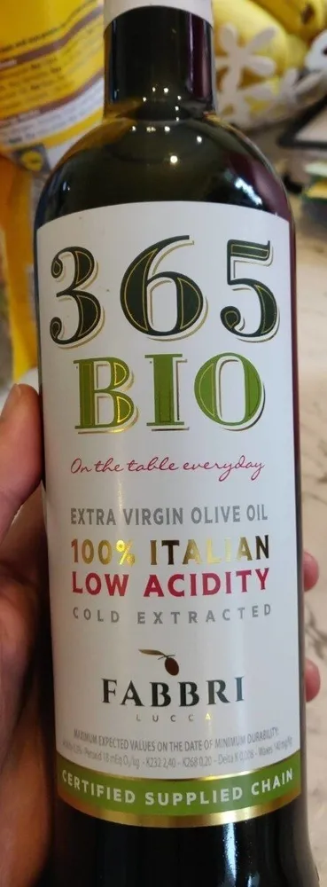 Extra Virgin Olive Oil 365 Bio
