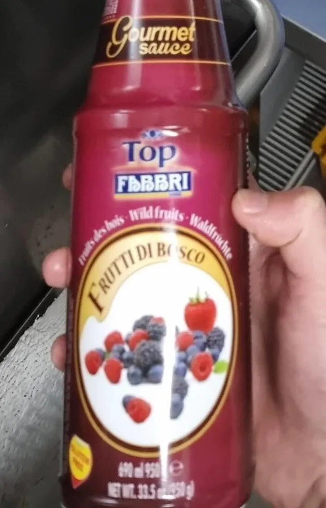 Topping frutti di bosco