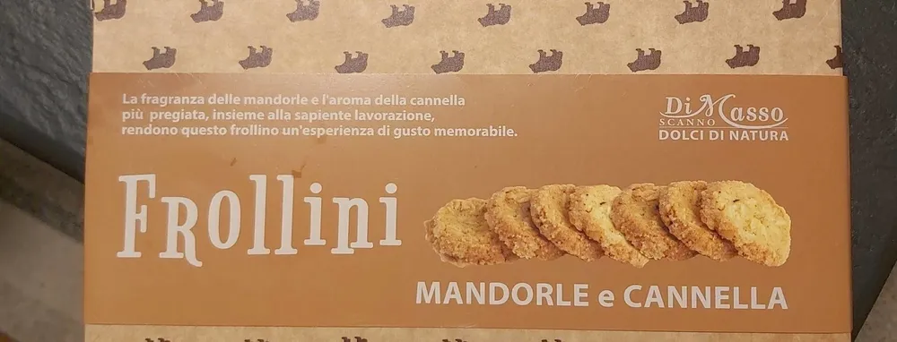 Frollini mandorle e cannella