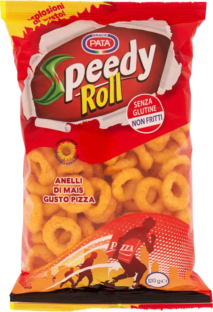 Speedy roll anelli di mais gusto pizza