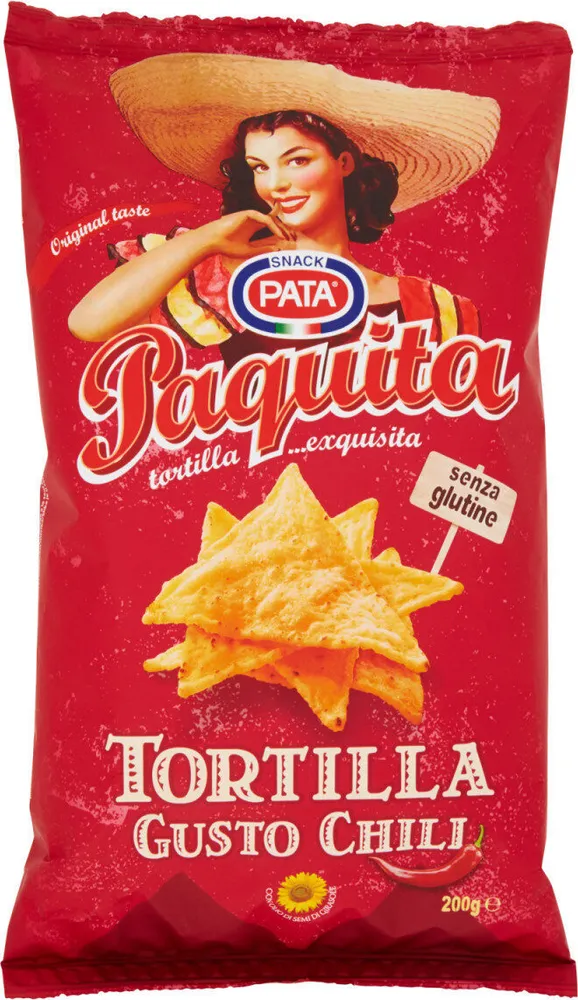 Paquìta tortilla gusto chili