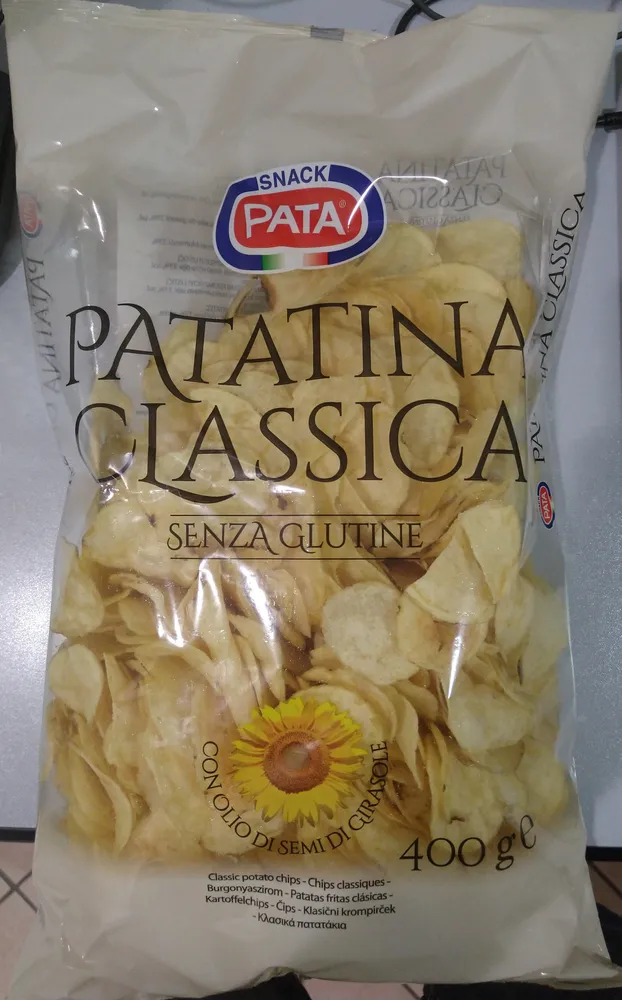 Patatina classica senza glutine
