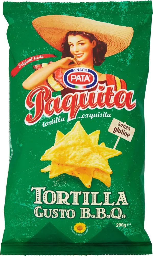 Paquìta tortilla gusto b b q