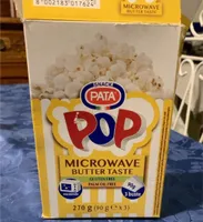 Pop microwave butter taste