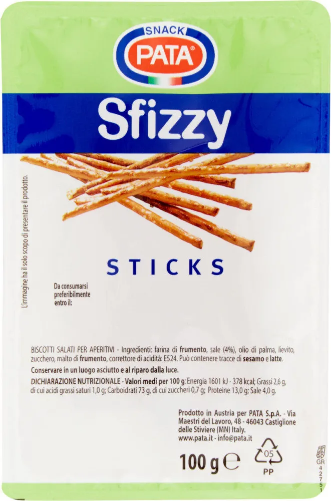 Sfizzy sticks