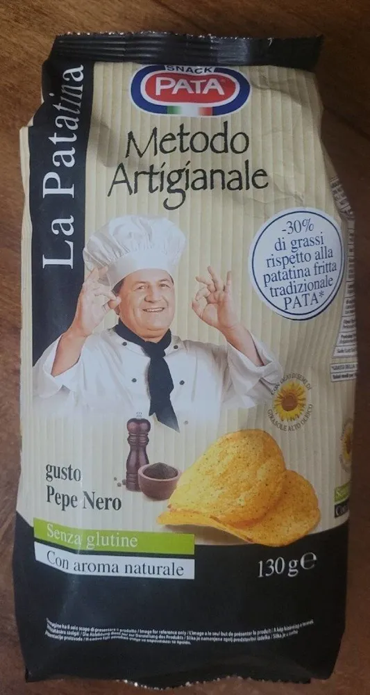 La Patatina gusto pepe nero