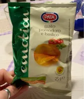 Snack pata gusto pomodoro e basilico