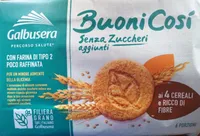 Galbusera 4 cereali senza zuccheri