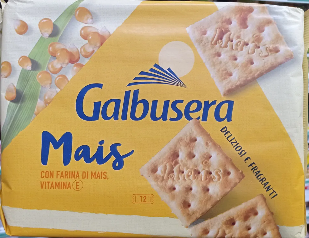 Crecker con farina e olio di mais