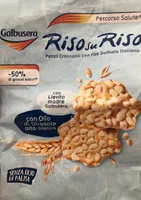Riso su riso - Petali croccanti con riso soffiato italianl