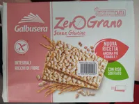 ZeroGrano - Cracker integrali con riso soffiato SENZA GLUTINE