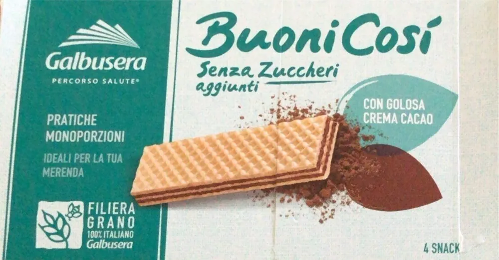 Buoni così senza zuccheri