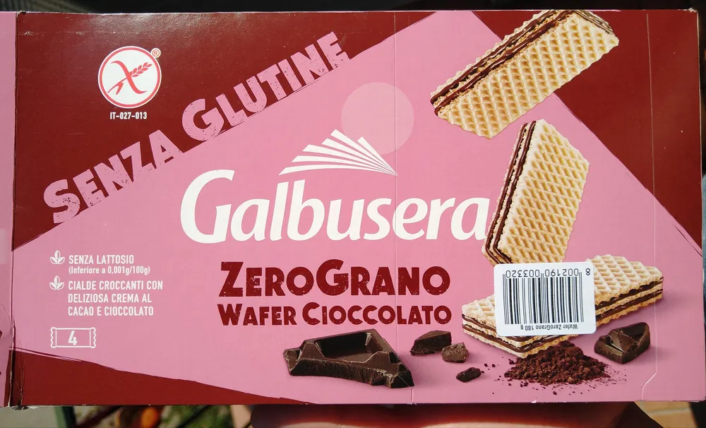 ZerØGrano Senza Glutine e Senza Lattosio* con Cioccolato