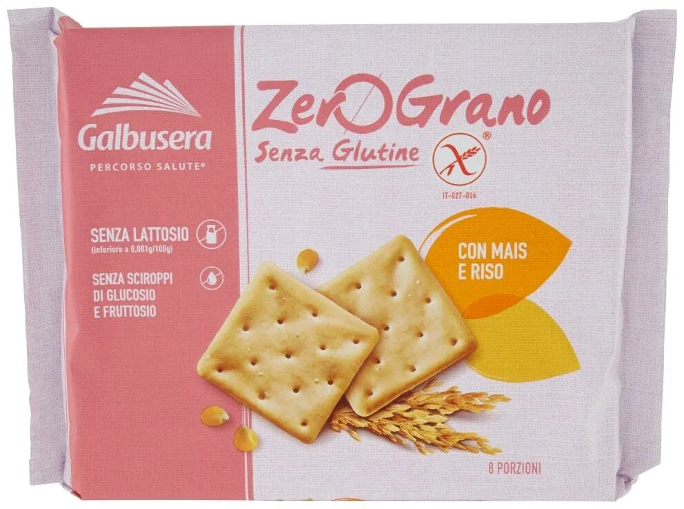 Zerograno senza Glutine Cracker con Mais e Riso