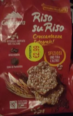 Riso su riso croccantezza integrale
