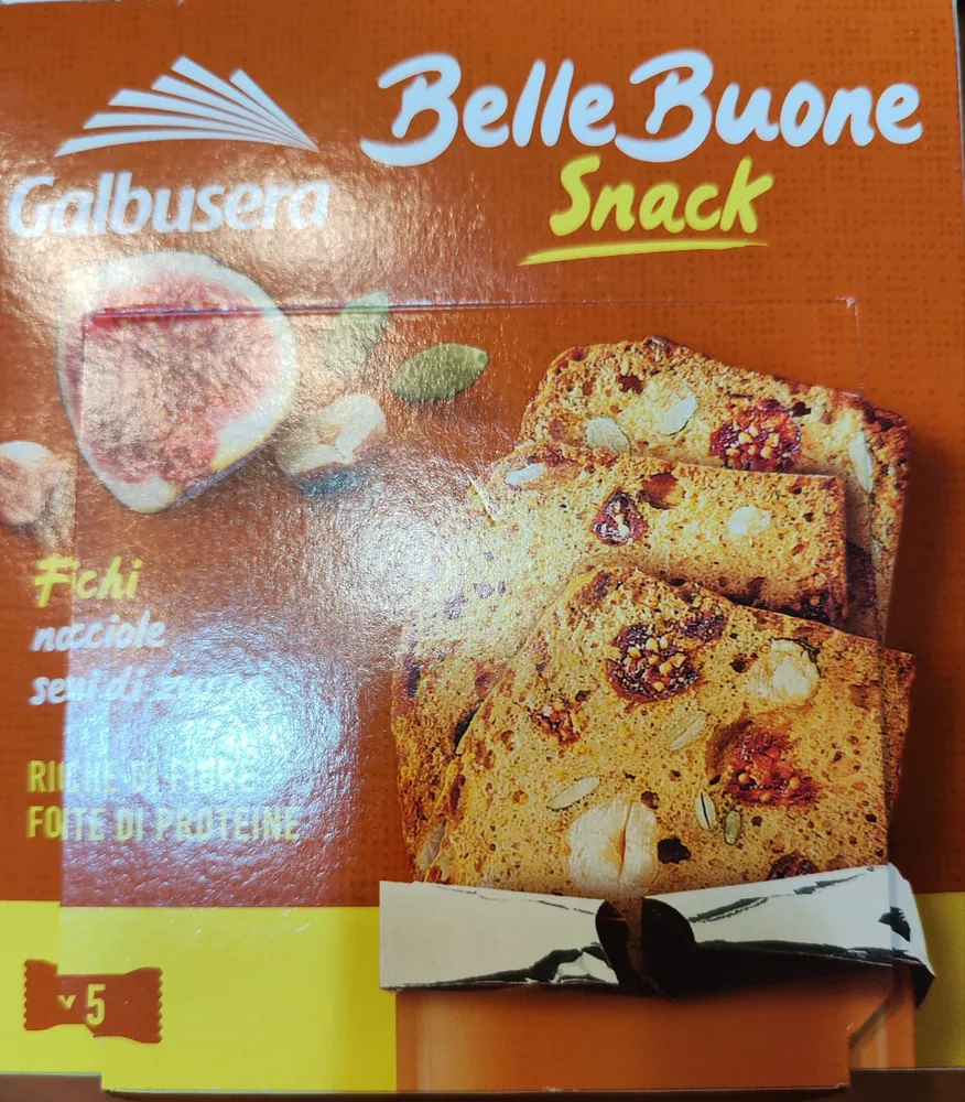 Snack fichi, nocciole e semi