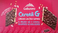 Crackers ricoperti di cioccolato fondente