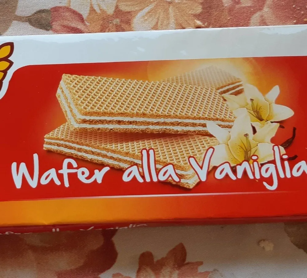 Wafer alla vaniglia