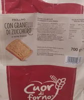 Frollini con granelli di zucchero