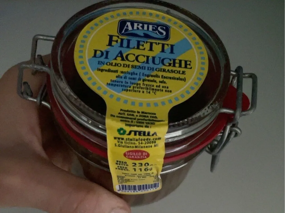 Filetti di acciuga