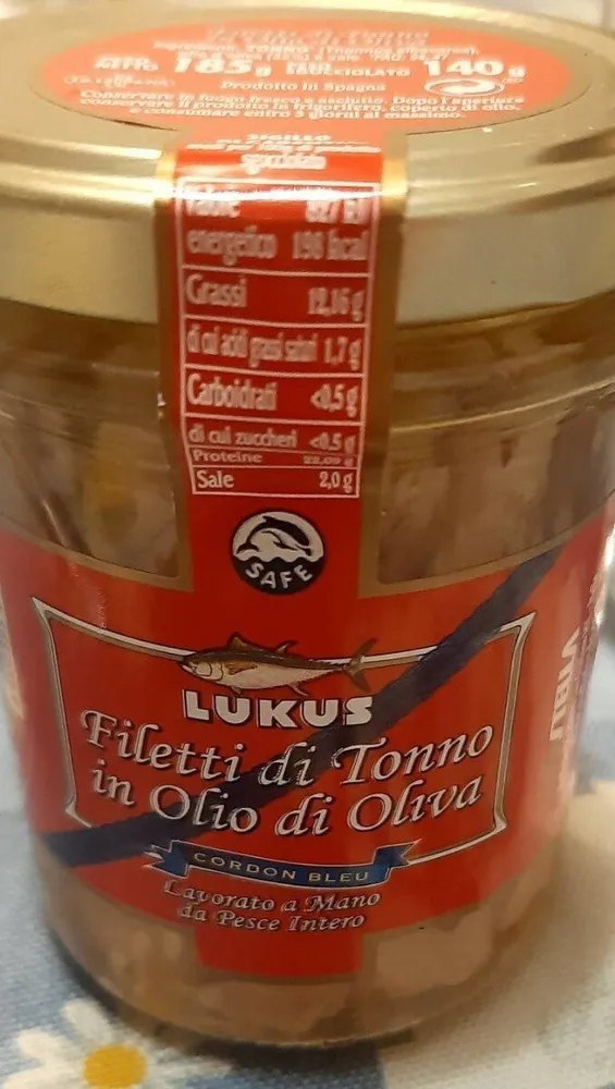 FILETTI DI TONNO IN OLIO DI OLIVA